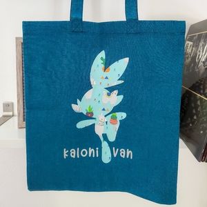Pokemon Scorbunny Easter Tote Bag